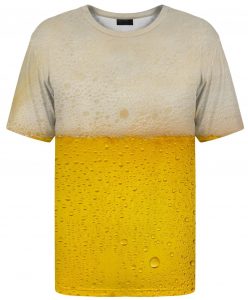 Bier auf dem Tshirt
